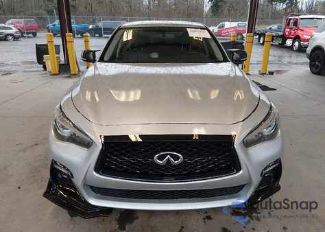 2019 Infiniti Q50 3.0T Luxe z USA, uszkodzony, nr VIN JN1EV7APXKM515744